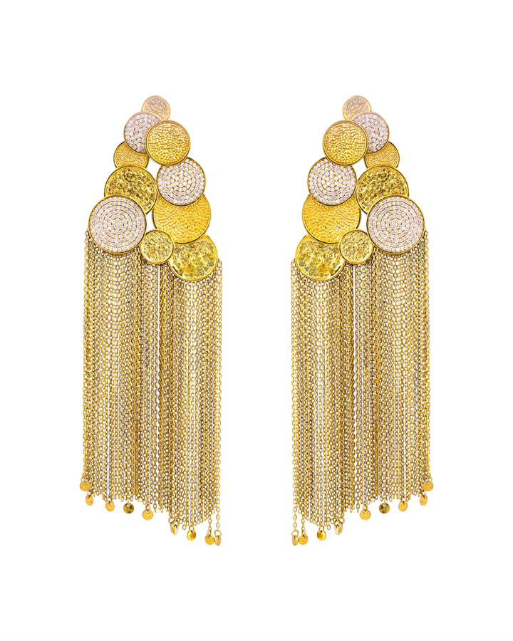 Sun Disks Earrings
