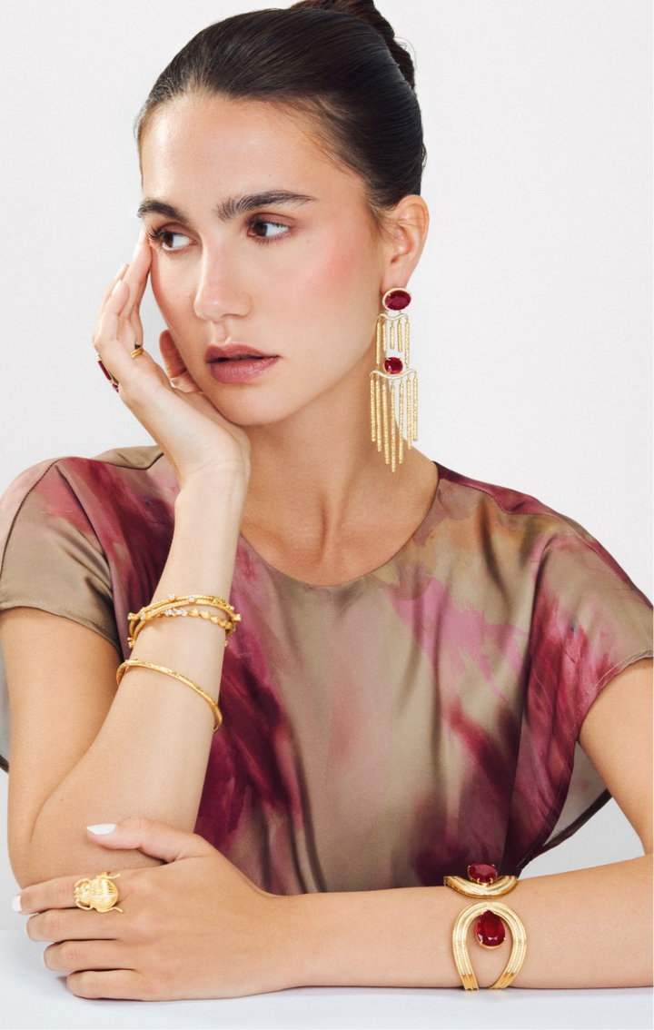 Sistrum Earrings