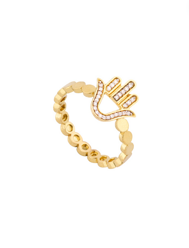 Hamsa Hand Ring