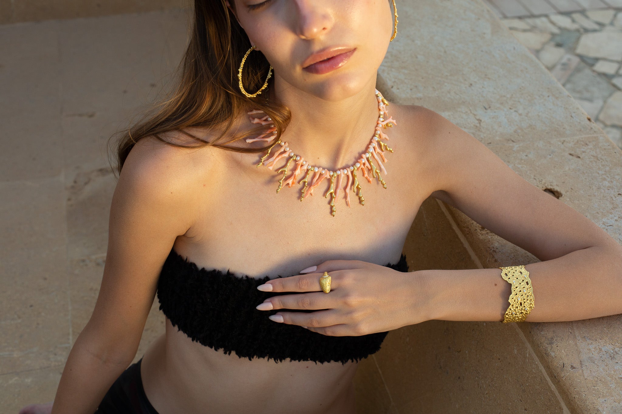 Coral Choker