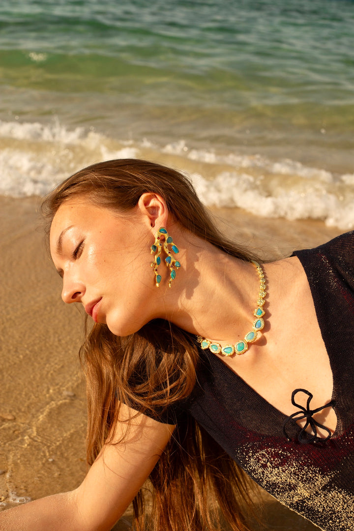Opal Tides Choker