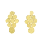 Golden Pebbles Earrings